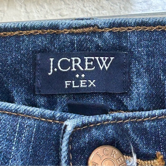 J.Crew Flex Men’s Relaxed Fit Straight Leg Jeans 32 Medium Wash Blue Denim - Picture 4 of 7